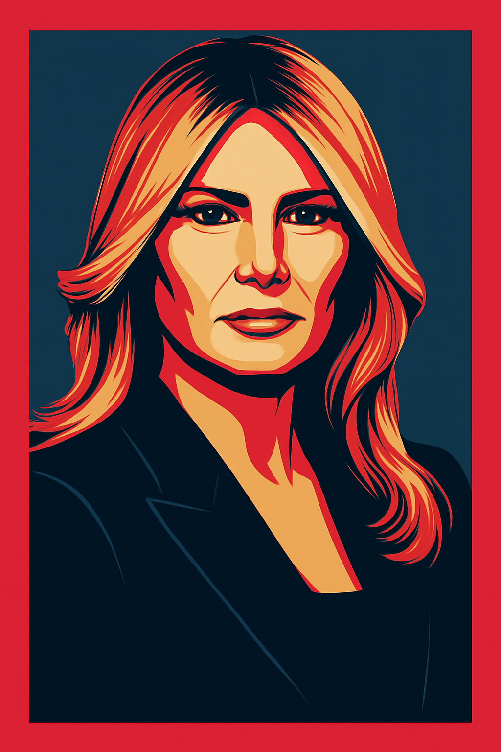 Official photo of Melania Trump